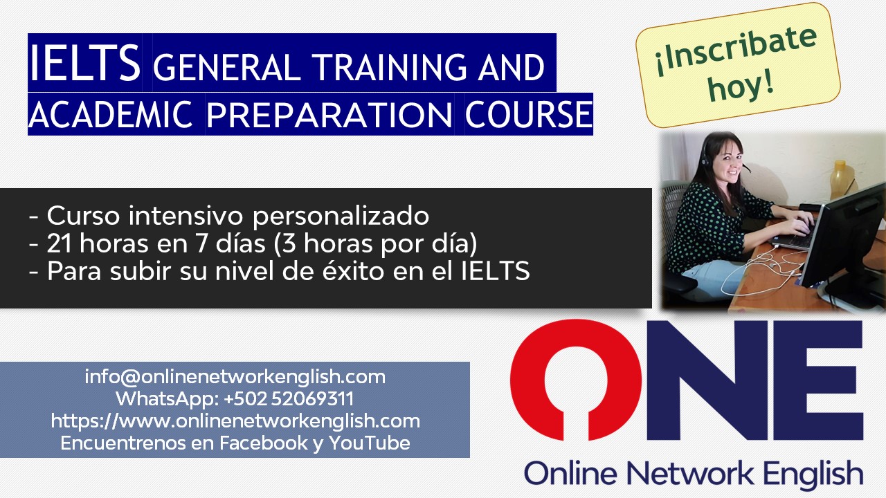 IELTS Preparation Course GT and ACADEMIC Ad